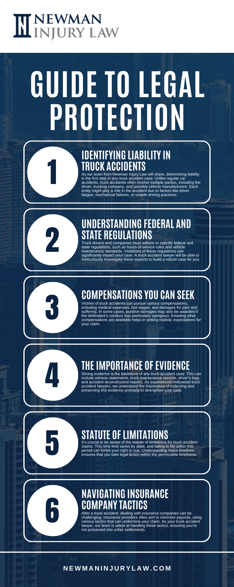 Guide To Legal Protection Infographic