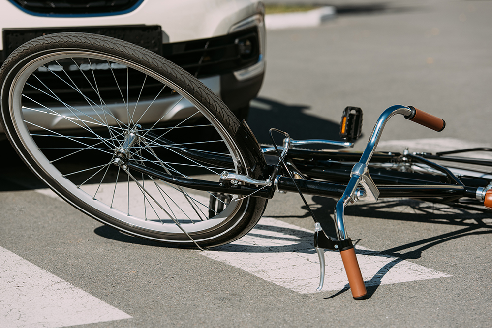 cyclist collision legal claim